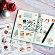 Load image into Gallery viewer, vintage christmas stickers