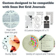 Load image into Gallery viewer, A5 journal Stencils