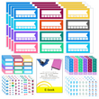 Load image into Gallery viewer, Health & Fitness Planner Stickers (20 Sheets)