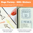 Load image into Gallery viewer, Ultimate Design Planner Scrapbook Stickersh