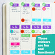 Load image into Gallery viewer, Practical Planner Stickers are fun and functional