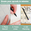 Load image into Gallery viewer, 3 steps to create your spread