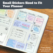 Load image into Gallery viewer, Small Productivity Planner Stickers