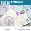 Load image into Gallery viewer, planner stencils are small for flexibility