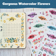 Load image into Gallery viewer, gorgeous watercolor flower stickers