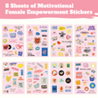 Load image into Gallery viewer, Girl Power Stickers (8 Sheets)