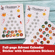 Load image into Gallery viewer, Merry & Bright Christmas Stickers (15 Sheets)
