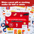Load image into Gallery viewer, Merry & Bright Christmas Stickers (15 Sheets)