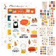 Load image into Gallery viewer, Merry & Bright Christmas Stickers (15 Sheets)