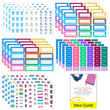 Load image into Gallery viewer, health fitness planner stickers