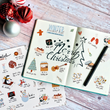 Load image into Gallery viewer, vintage christmas stickers
