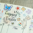Load image into Gallery viewer, happy easter stickers and stencils
