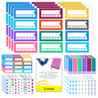 Load image into Gallery viewer, Health &amp; Fitness Planner Stickers (20 Sheets)
