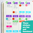 Load image into Gallery viewer, Practical Planner Stickers are fun and functional
