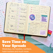 Load image into Gallery viewer, save time on your spreads with planner stickers

