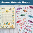 Load image into Gallery viewer, gorgeous watercolor flower stickers
