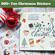 Load image into Gallery viewer, vintage christmas stickers
