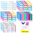 Load image into Gallery viewer, health fitness planner stickers
