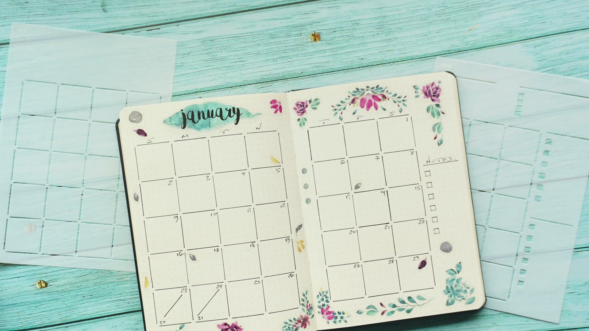 Best stencils for bullet journal daily, weekly and monthly spreads – All  About Planners